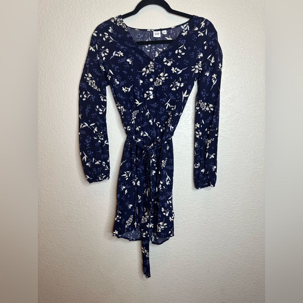 GAP Navy Floral Dress LD006